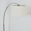Bassagoda Lampadaire Nickel mat, Noir, 1 lumière