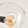 Koyoto Plafonnier, Boule lumineuse 81 cm Ambre, Clair, 10 lumières