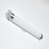 lampe miroir Morges LED Chrome, Blanc, 1 lumière