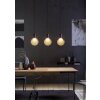 SARONA Suspension Luminaires Eglo Noir, 3 lumières
