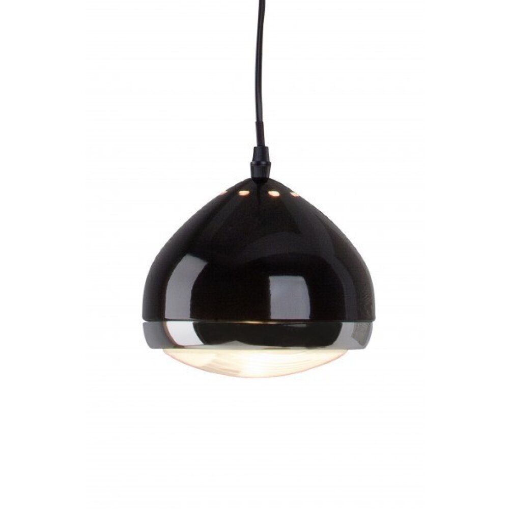 Suspension Brilliant Rider Noir, 1 lumière main product photo