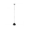 Suspension Brilliant Rider Noir, 1 lumière