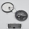 Applique murale d'extérieur Ruosina LED Anthracite, 1 lumière