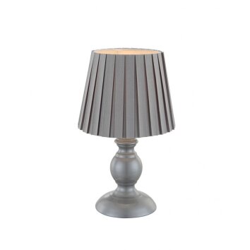 Lampe à poser Globo Gris, 1 lumière