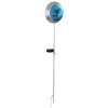 lampe solaire Globo LED Bleu, Argenté, 1 lumière