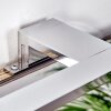 lampe miroir Morges LED Chrome, Blanc, 1 lumière