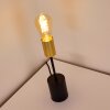 Lampe de table Gnarp Or, Noir, 1 lumière