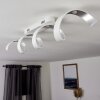Plafonnier Rezat LED Blanc, 1 lumière