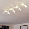 Plafonnier Rezat LED Blanc, 1 lumière