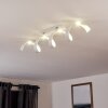 Plafonnier Rezat LED Blanc, 1 lumière