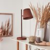 Lampe de table Lungre Rouille, 1 lumière