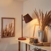 Lampe de table Lungre Rouille, 1 lumière