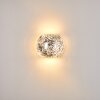 Applique murale Concha Blanc, 1 lumière
