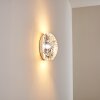 Applique murale Concha Blanc, 1 lumière