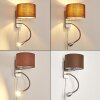 Applique murale Wiby LED Nickel mat, 2 lumières
