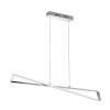 Suspension Eglo AGRELA LED Chrome, 2 lumières