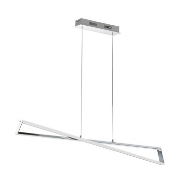 Suspension Eglo AGRELA LED Chrome, 2 lumières