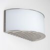 Applique murale PESARO Nickel mat, 1 lumière