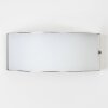 Applique murale PESARO Nickel mat, 1 lumière