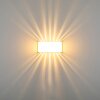 Applique murale PESARO Nickel mat, 1 lumière