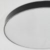 Plafonnier  Mentque LED Noir, 1 lumière