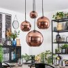 Koyoto Suspension, Boule lumineuse, Suspension grappe Cuivré, 4 lumières