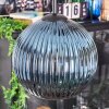 Koyoto Suspension, Boule lumineuse, Suspension grappe Bleu, Or, Vert, 4 lumières