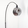 Ripoll Lampadaire Noir, 1 lumière