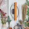 Pompu Applique murale LED Écru, Noir, 1 lumière