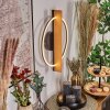 Pompu Applique murale LED Écru, Noir, 1 lumière