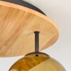Ripoll Plafonnier, Boule lumineuse Écru, Noir, 3 lumières