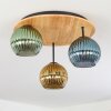 Koyoto Plafonnier, Boule lumineuse Écru, Noir, 3 lumières
