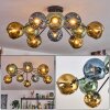 Ripoll Plafonnier, Boule lumineuse Bleu, Or, Vert, 10 lumières