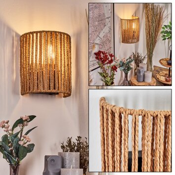Colmeal Luminaire Up & Down, Applique murale Noir, 1 lumière