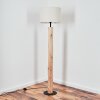 Soungou Lampadaire Écru, Noir, 1 lumière