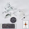 Naofe Lampe murale d´extérieur, Applique murale Blanc, 1 lumière