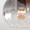 Koyoto Plafonnier, Boule lumineuse Écru, Noir, 3 lumières