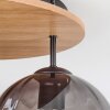 Koyoto Plafonnier, Boule lumineuse Écru, Noir, 3 lumières