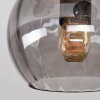 Koyoto Plafonnier, Boule lumineuse Écru, Noir, 3 lumières