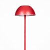 Laken Lampe de table d'extérieur, Luminaire de salle de bain, Lampe à poser LED Rouge, 1 lumière