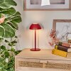Laken Lampe de table d'extérieur, Luminaire de salle de bain, Lampe à poser LED Rouge, 1 lumière