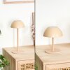 Laken Lampe de table d'extérieur, Luminaire de salle de bain, Lampe à poser LED Beige, 1 lumière
