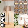 Salgadinho Lampe de table d'extérieur, Lampe à poser LED Sable, 1 lumière