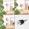 Salgadinho Lampe de table d'extérieur, Lampe à poser LED Sable, 1 lumière