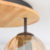 Koyoto Plafonnier, Boule lumineuse Écru, Noir, 3 lumières