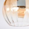 Koyoto Plafonnier, Boule lumineuse Écru, Noir, 3 lumières