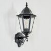 Hongkong Lampe murale d´extérieur, Applique murale Noir, 1 lumière