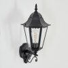 Hongkong Lampe murale d´extérieur, Applique murale Noir, 1 lumière