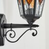 Hongkong Lampe murale d´extérieur, Applique murale Noir, 1 lumière