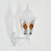 Hongkong Lampe murale d´extérieur, Applique murale Blanc, 1 lumière
